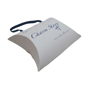 Custom Hair Packaging Pillow Case Box Paper Bag with Handle for Weave